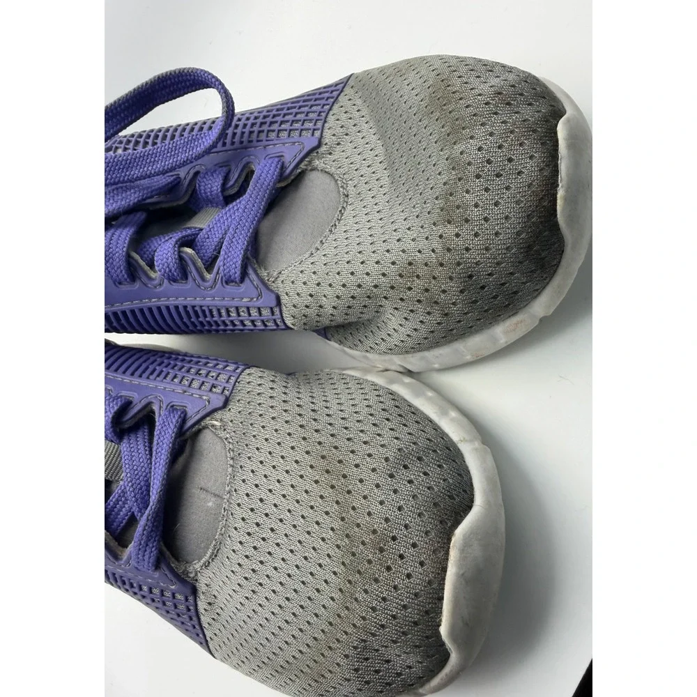 Reebok ZQuick Dash Women 7.5 Purple Grey Good V60319 Nanoweb Running Shoes
